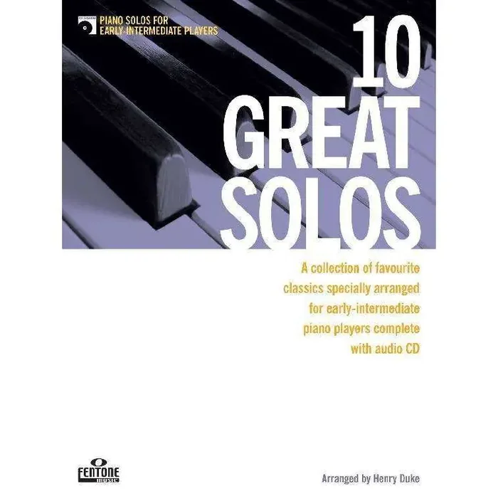 10 Great Solos (incl. CD) – Piano Solos for Early-Intermediate Players