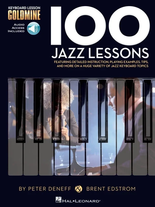 100 Jazz Lessons Goldmine Series Keyboard (Softcover Book/CD)