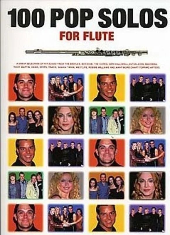 100 Pop Solos For Flute (Softcover Book)