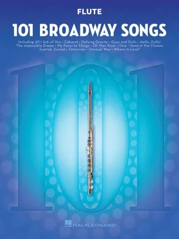 101 Broadway Songs: Flute Solo