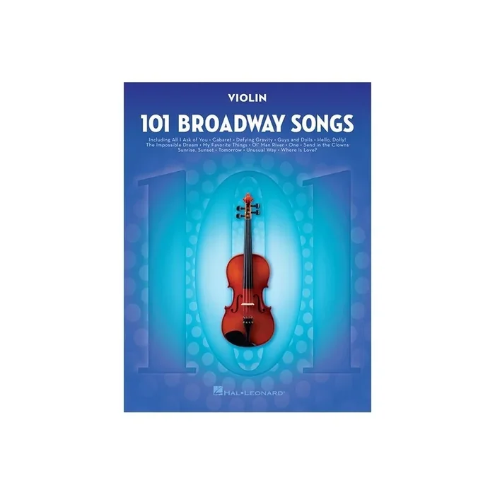 101 Broadway Songs for Violin