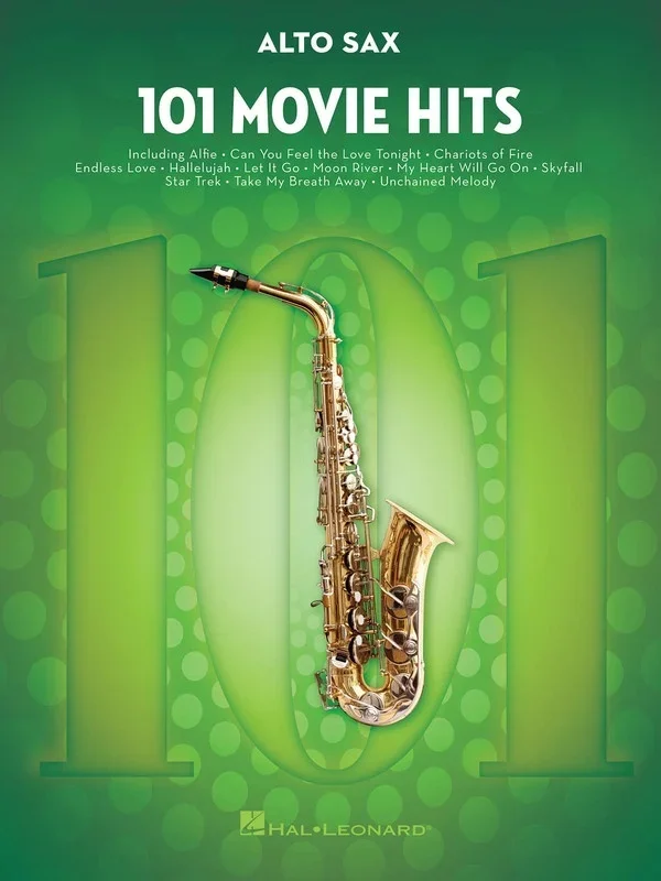 101 Movie Hits For Alto Sax