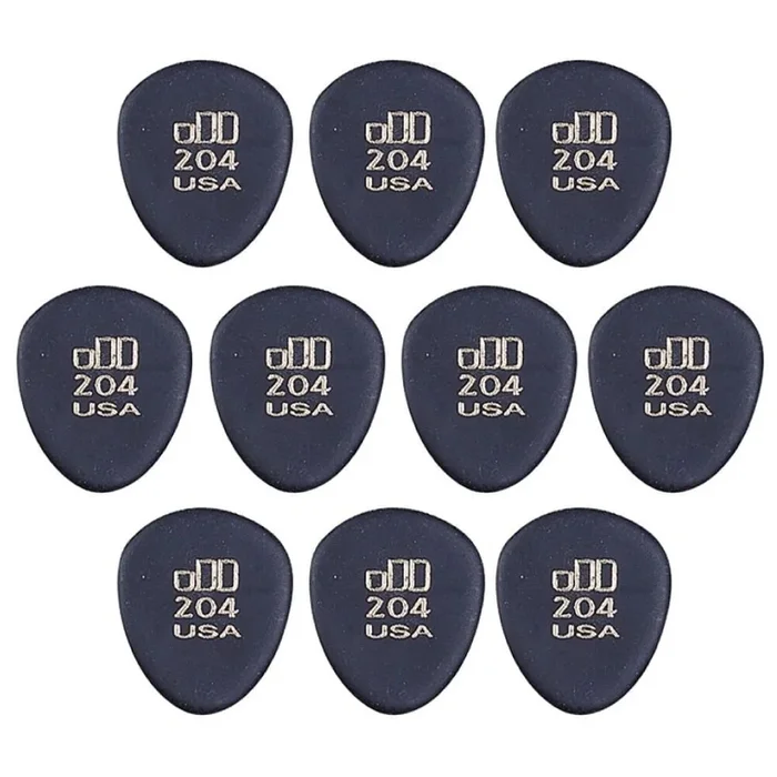 12 x Jim Dunlop JD Jazztones 204 Round Tip Guitar Picks 477R204 Jazz