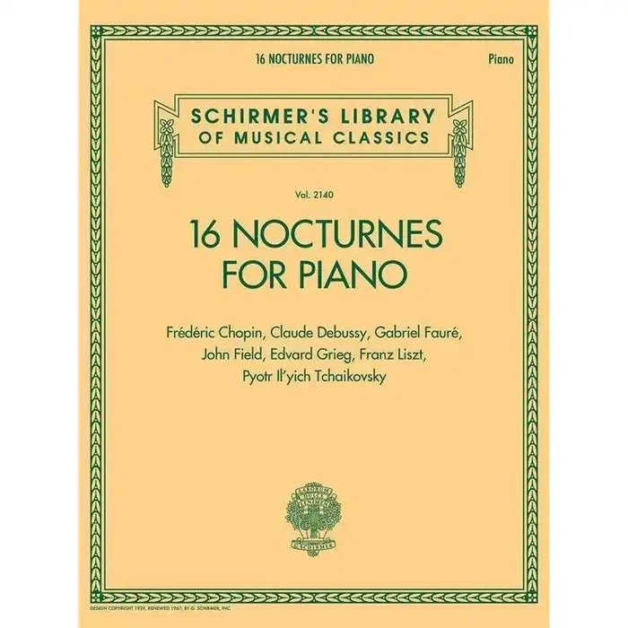 16 Nocturnes for Piano
