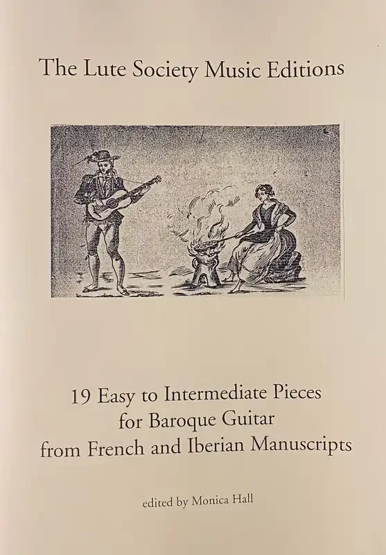 19 Easy to Intermediate Pieces for Baroque Guitar