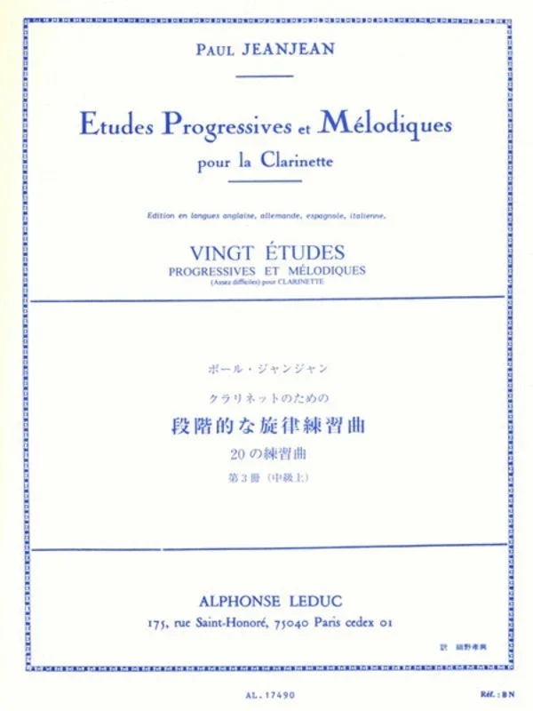 20 Easy Progressive And Melodic Studies Vol 3 Cla