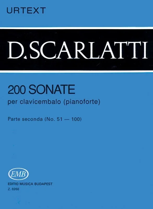 200 Sonatas Vol 2 Scarlatti Piano Solo (Softcover Book)