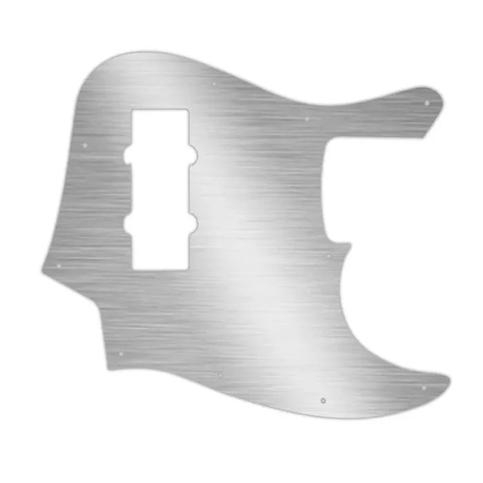 2014 Made In China 4 String Modern Player Jazz Bass Satin – Brushed Silver (Simulated)