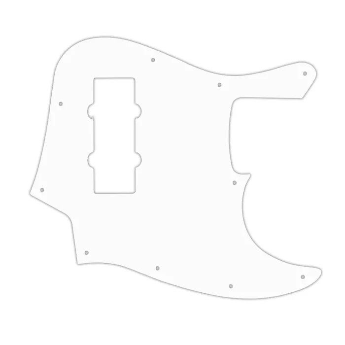 2014 Made In China 4 String Modern Player Jazz Bass Satin – White Black White