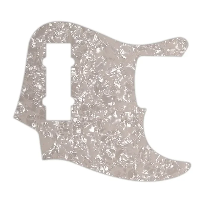 2014 Made In China 5 String Modern Player Jazz Bass V Satin – Aged Pearl W/B/W Lamination