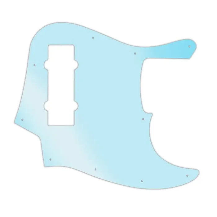 2014 Made In China 5 String Modern Player Jazz Bass V Satin – Blue Mirror