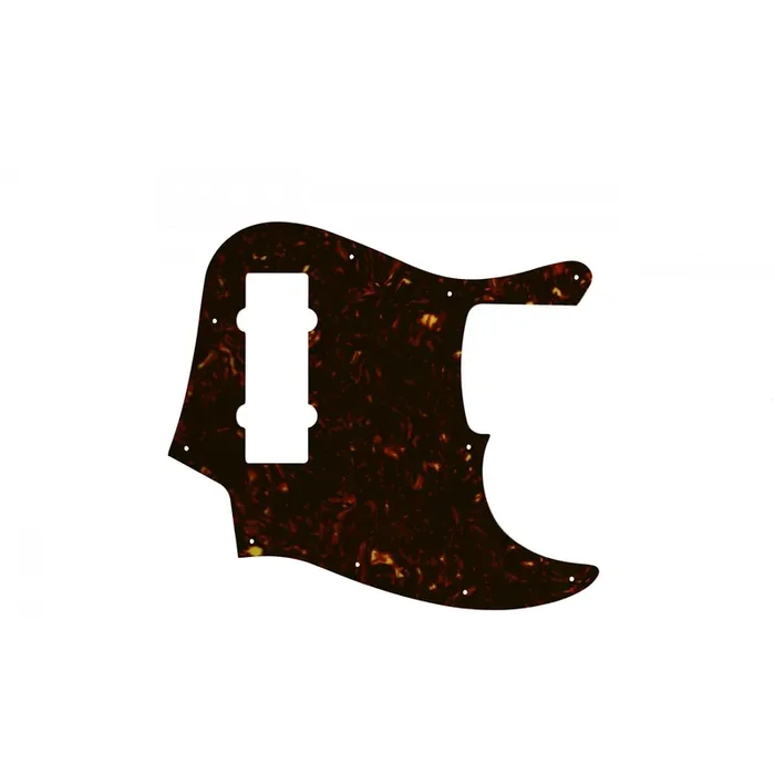 2014 Made In China 5 String Modern Player Jazz Bass V Satin – Dark Brown Celluloid Tortoiseshell W/B/W Lamination