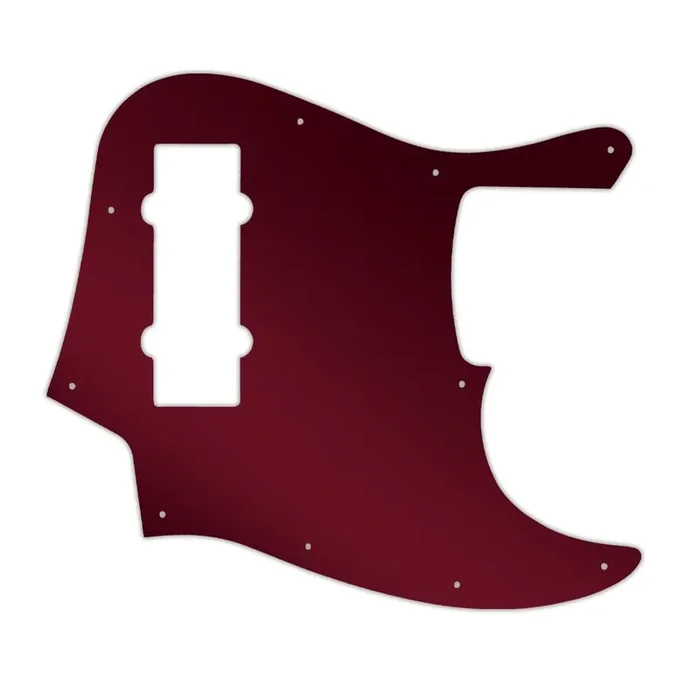 2014 Made In China 5 String Modern Player Jazz Bass V Satin – Red Mirror