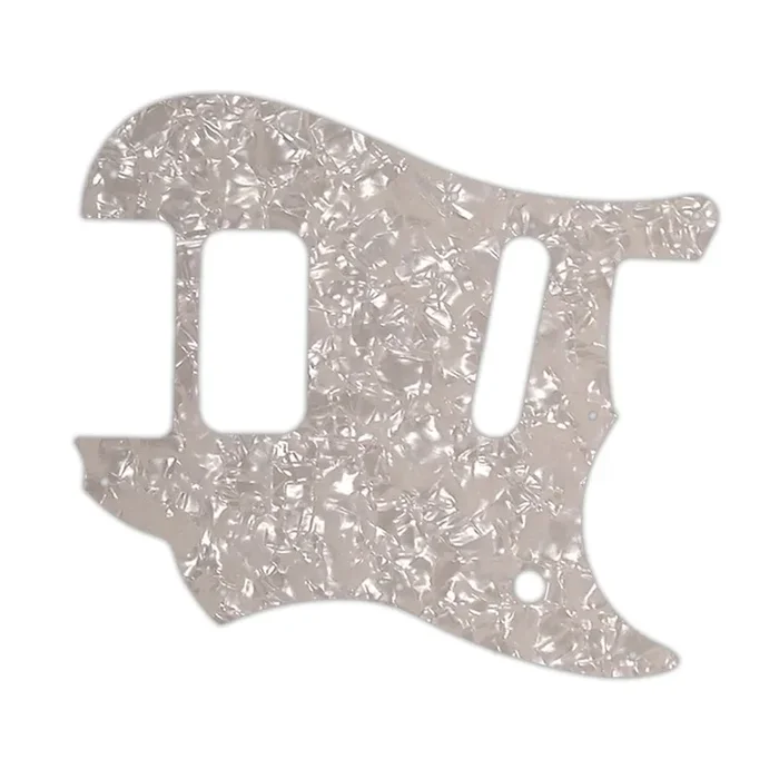 2016-2019 Made In Mexico Duo-Sonic Offset HS – Custom Designed For Kurt Cobain Mustang Modification – Aged Pearl W/B/W Lamination