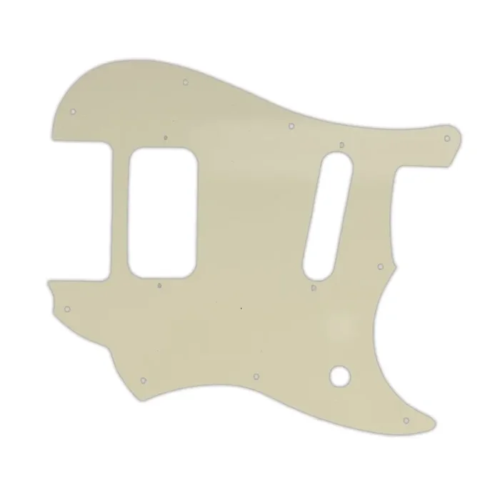 2016-2019 Made In Mexico Duo-Sonic Offset HS – Custom Designed For Kurt Cobain Mustang Modification – Parchment Solid