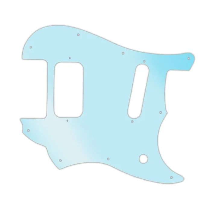 2016-2019 Made In Mexico Duo-Sonic Offset HS – Custom Designed For Kurt Cobain Mustang Modification – Blue Mirror