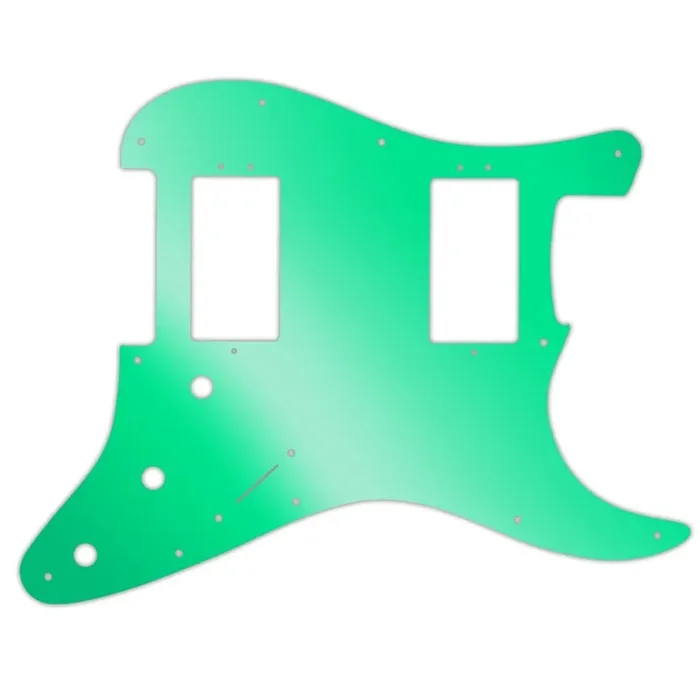 2016 American Professional Stratocaster HH With Covered Shawbuckers – Green Mirror