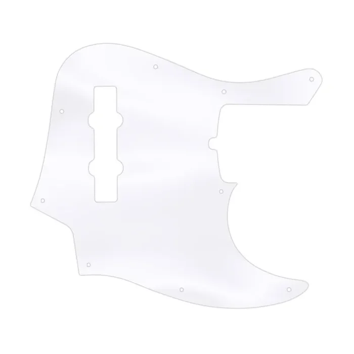 2019 4 String American Ultra Jazz Bass – Clear Acrylic Thick