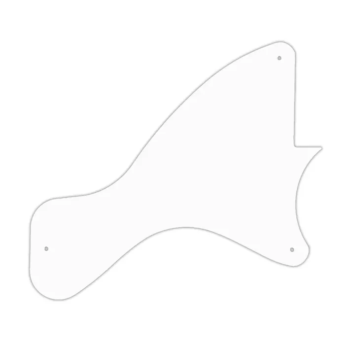 2019-Present Original Collection Les Paul Junior – Solid Shiny White .090″ / 2.29mm thick, with bevelled edge