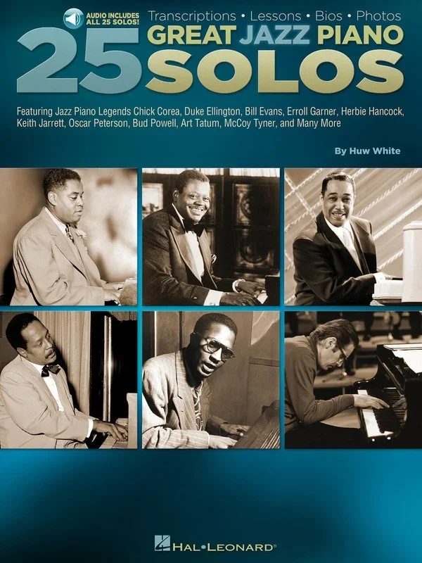 25 Great Jazz Piano Solos Book/Online Audio (Softcover Book/Online Audio)