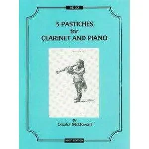 3 Pastiches For Clarinet and Piano – McDowall