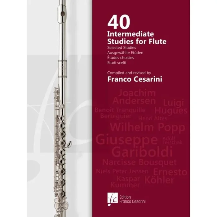 40 Intermediate Studies for Flute