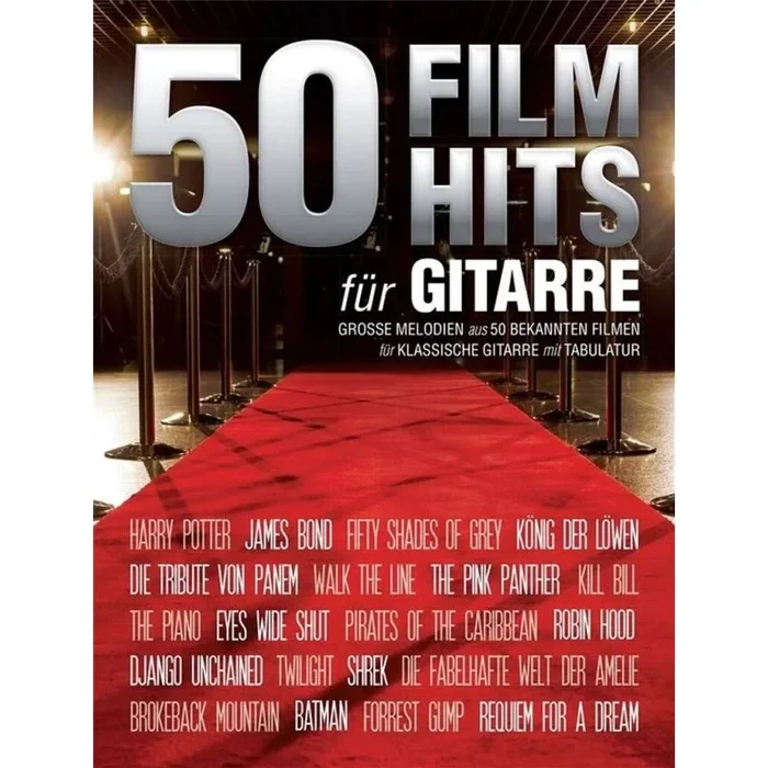 50 Filmhits Für Gitarre 1