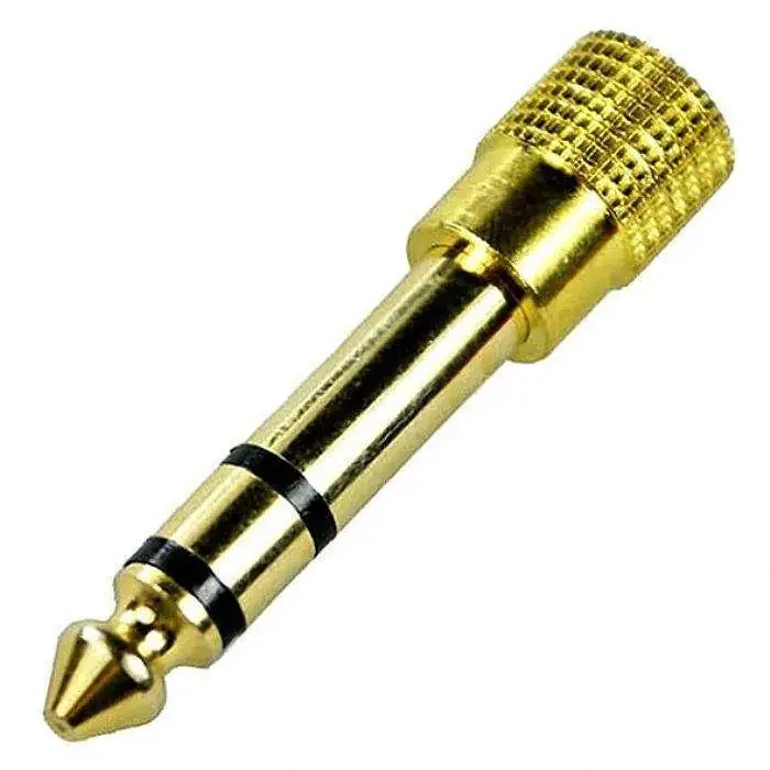 6.3mm Stereo Jack Plug to 3.5mm Stereo Jack Socket