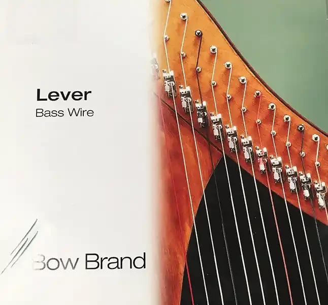 6th Octave D – Lever Harp Wire String by Bow Brand