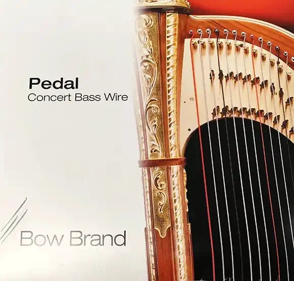 7th Octave D – Pedal Harp Wire String by Bow Brand