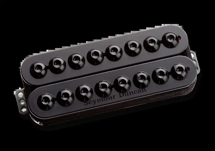 8 STRING INVADER NECK PMT BLACK
