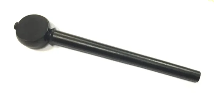 9527 EMS Lute Peg in Ebony 7.2mmØ Shaft Length 75mm