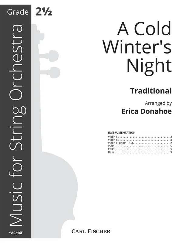 A Cold Winters Night So2.5 Full Score Score