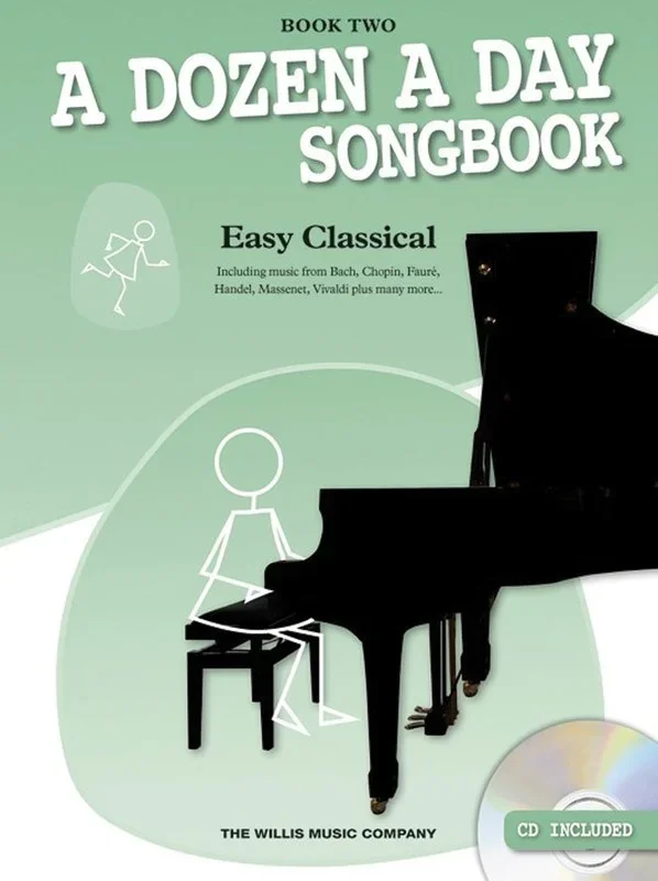 A Dozen A Day Songbook Easy Classical Book 2 (Softcover Book/CD)
