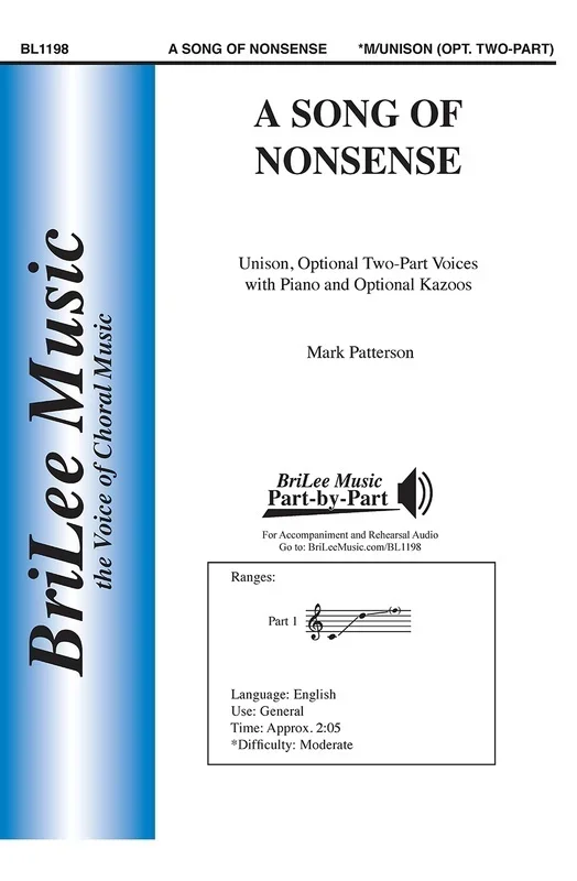 A Song Of Nonsense Unison/2 Part Octavo