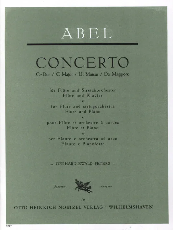 Abel: Flute Concerto in C Major, Op. 6, No. 6