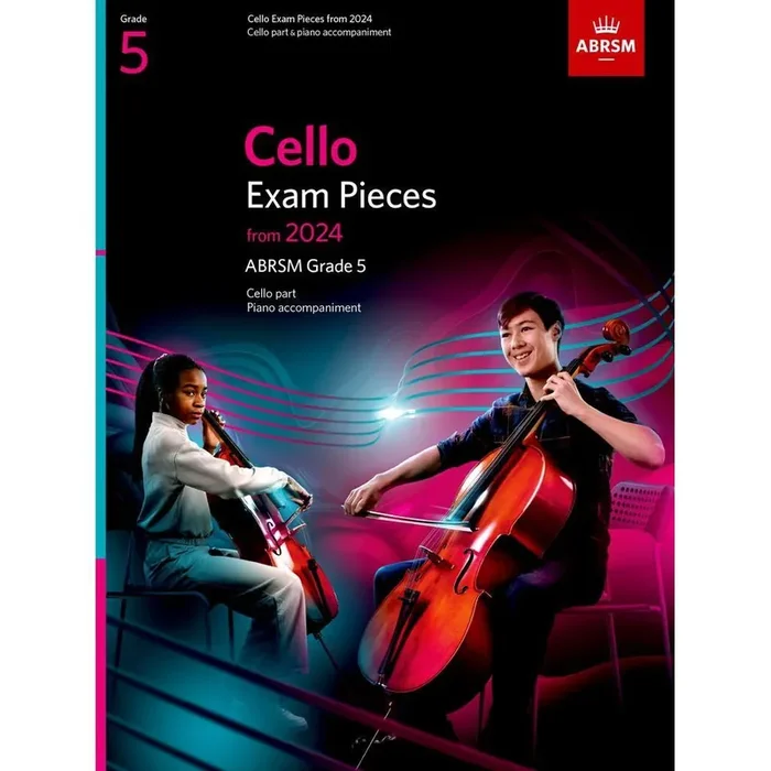 ABRSM Cello Exam Pieces from 2024, ABRSM Grade 5, Cello Part & Piano Accompaniment