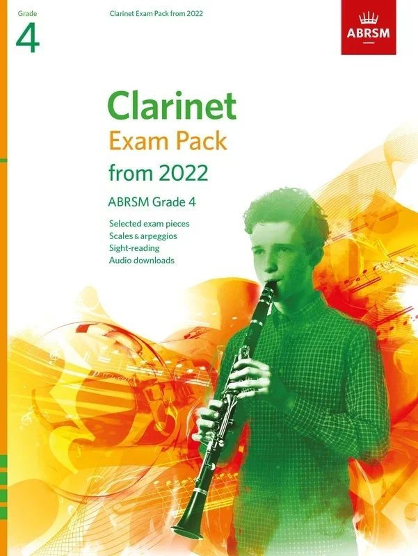 ABRSM Clarinet Exam Pack From 2022 Grade 4 Bk/Ola Sftcvr/Online Audio (Clarinet)