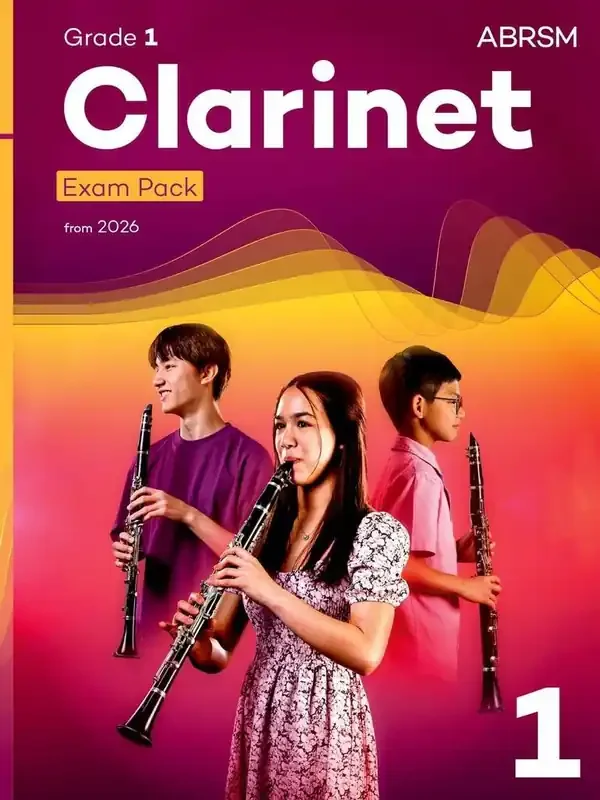ABRSM Clarinet exam pack from 2026 – Grade 1