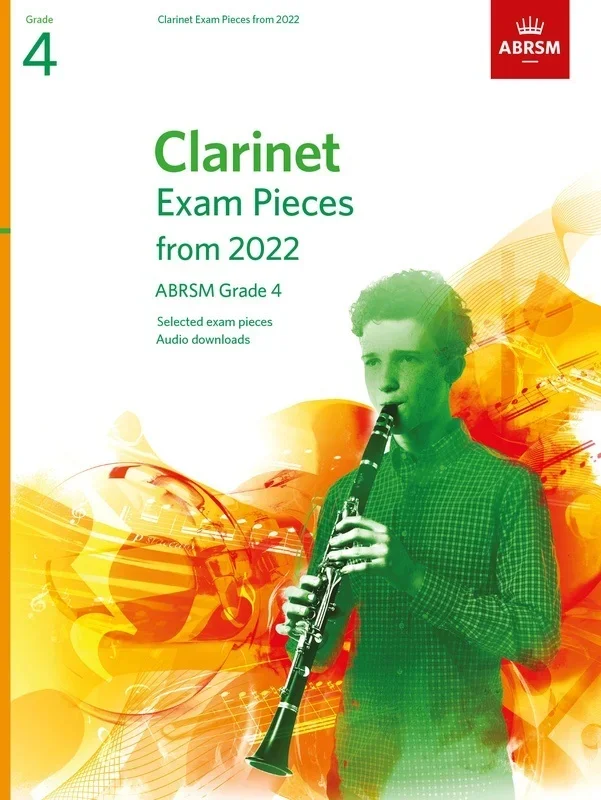 ABRSM Clarinet Exam Pieces From 2022 Grade 4 Bk/Ola Sftcvr/Online Audio (Clarinet)