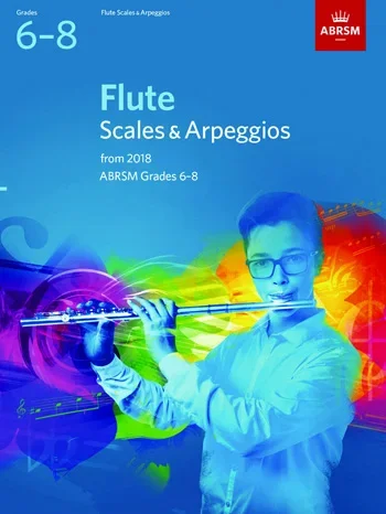 ABRSM Flute Scales & Arpeggios Grades 6-8 From 2018