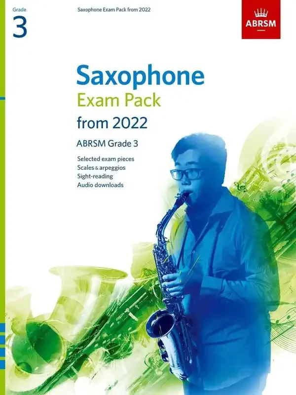 ABRSM Grade 3 Saxophone Exam Pack – 2022-2025 *D