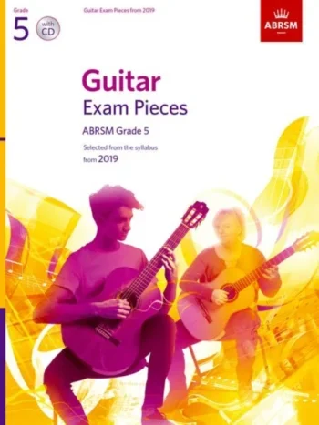 ABRSM Guitar Exam Pieces From 2019 Grade 5 – Book & CD