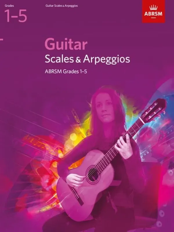 ABRSM Guitar Scales & Arpeggios – Grades 1 – 5