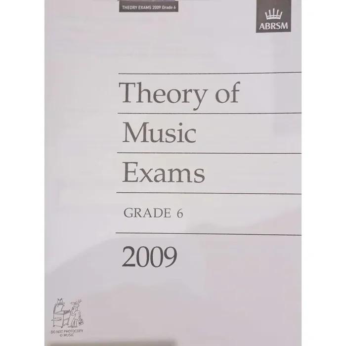 ABRSM Music Theory Past Exams 2009