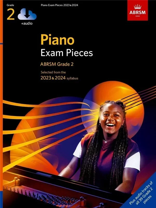 ABRSM Piano Exam Pieces 2023-2024 Grade 2 Bk/Ola Sftcvr/Online Audio (Piano)