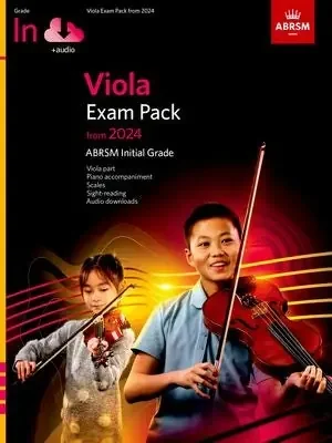 ABRSM Viola Exam Pack Initial from 2024 NEW