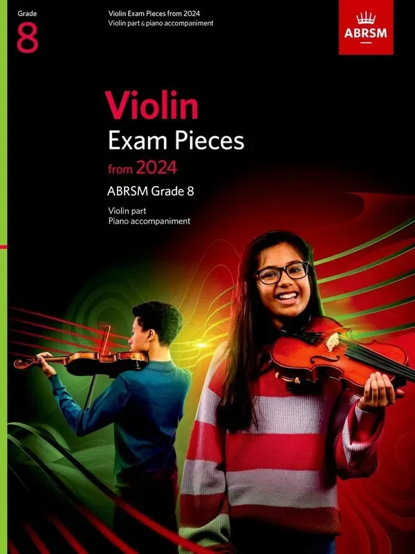 ABRSM Violin Exam From 2024 With Piano Accompaniment – Grade 8