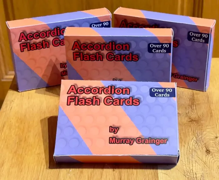 Accordion Flash Cards – Learn the Left Hand of the Accordion