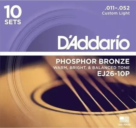 Acoustic Guitar Strings, Daddario, Elixir Hot Rox UK